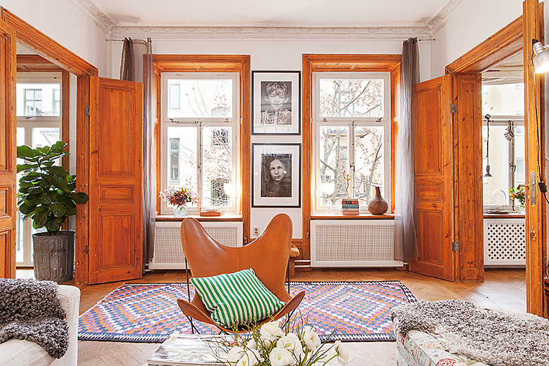 Murs de cadres à Stockholm