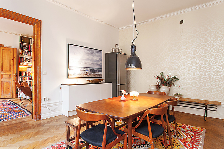 Murs de cadres à Stockholm