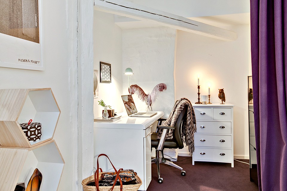 Une terrasse sur les toits rouges