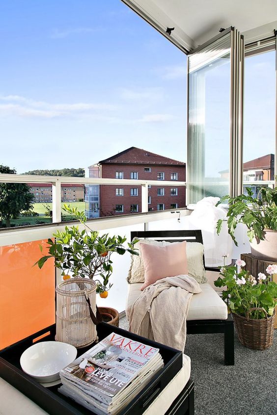Interieurs scandinaves archives page 73 sur 385 planete deco a ... Balcon Fermé inspiration