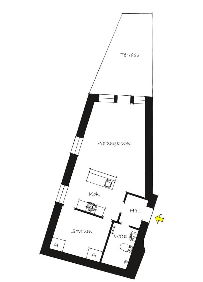MPP chambre de studio - monorail 4x5