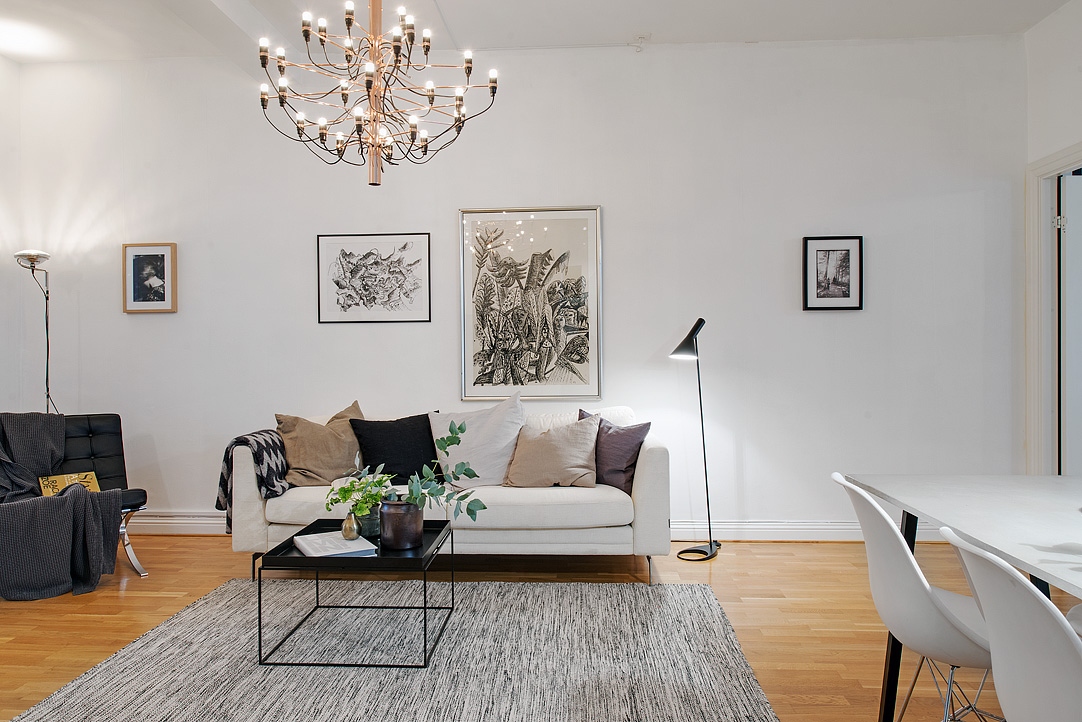 Un appartement familial vivant