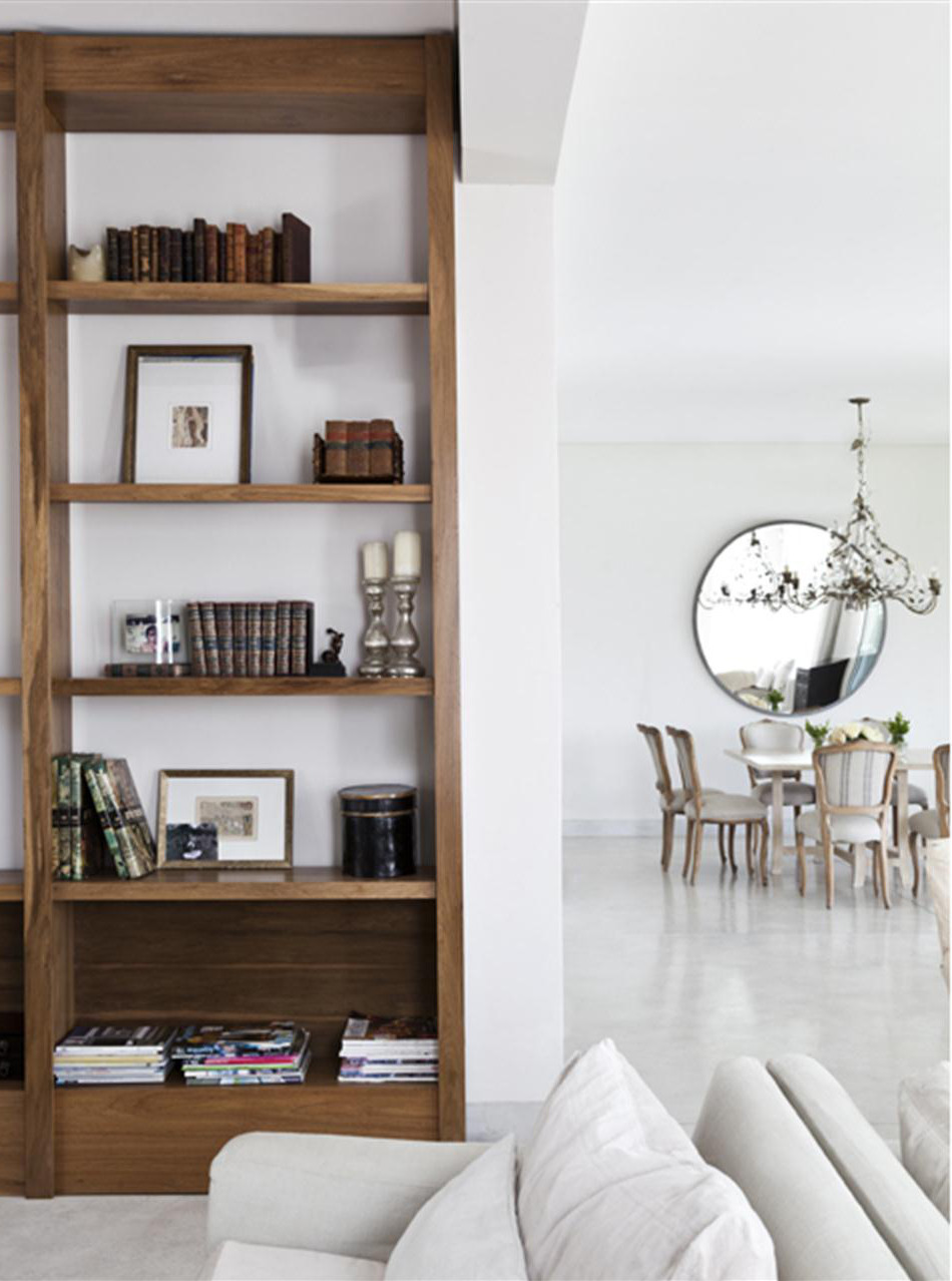 La maison blanche d'une designer