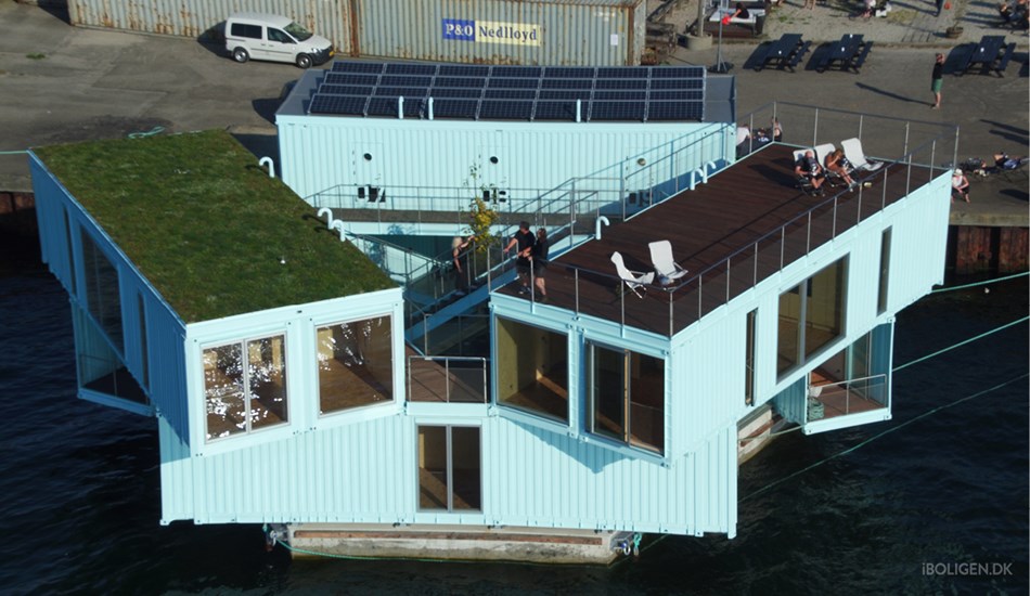 Des appartements dans des conteneurs à Copenhague - PLANETE DECO a ...