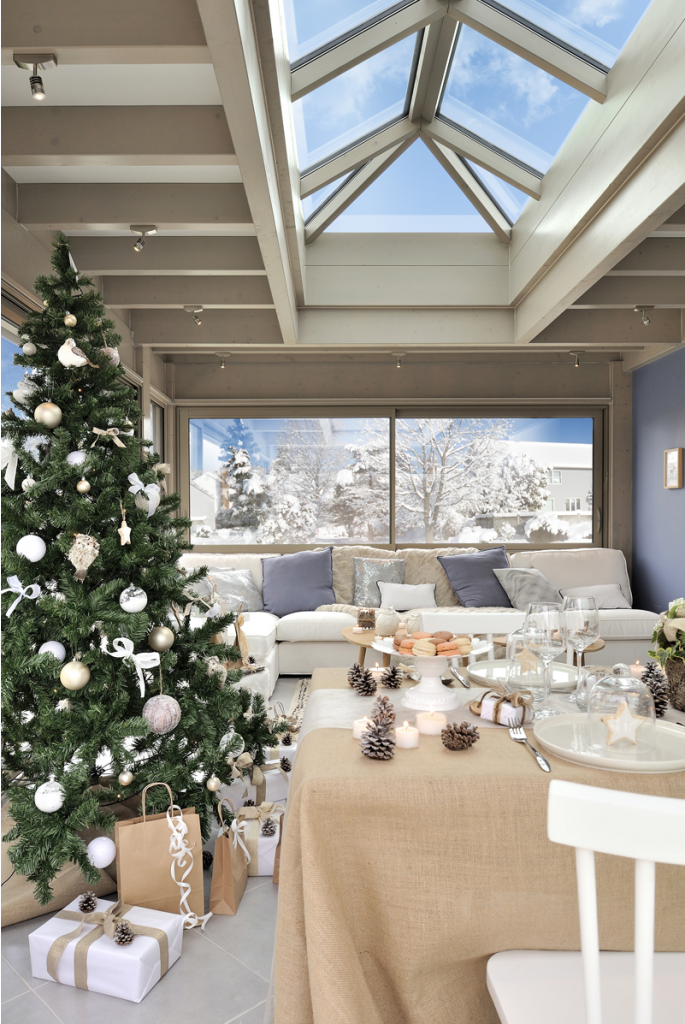 Noël dans la véranda