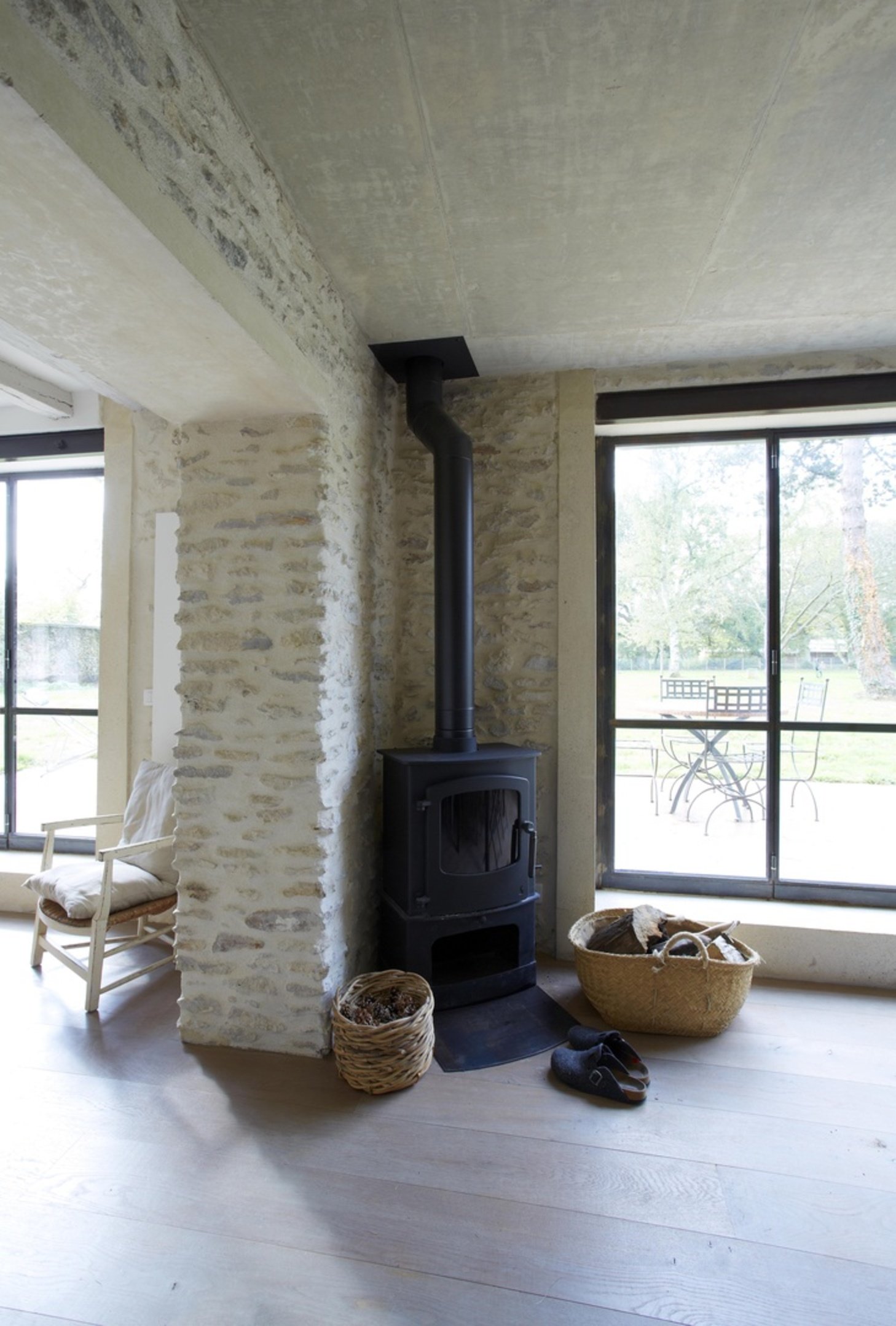 Une maison rénovée par une designer d'intérieur près de Paris