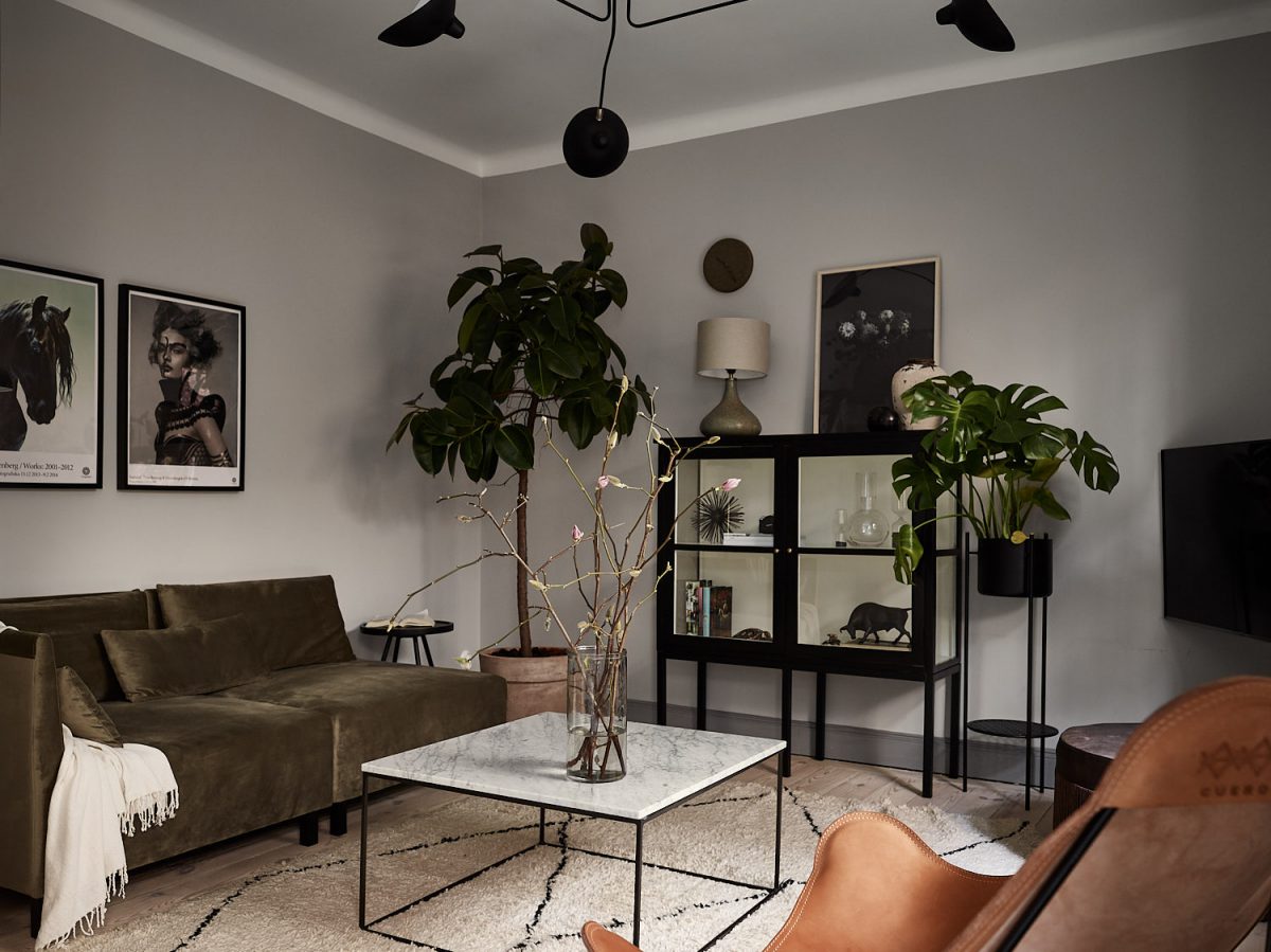 Une décoration vintage dans un appartement du 19ème siècle