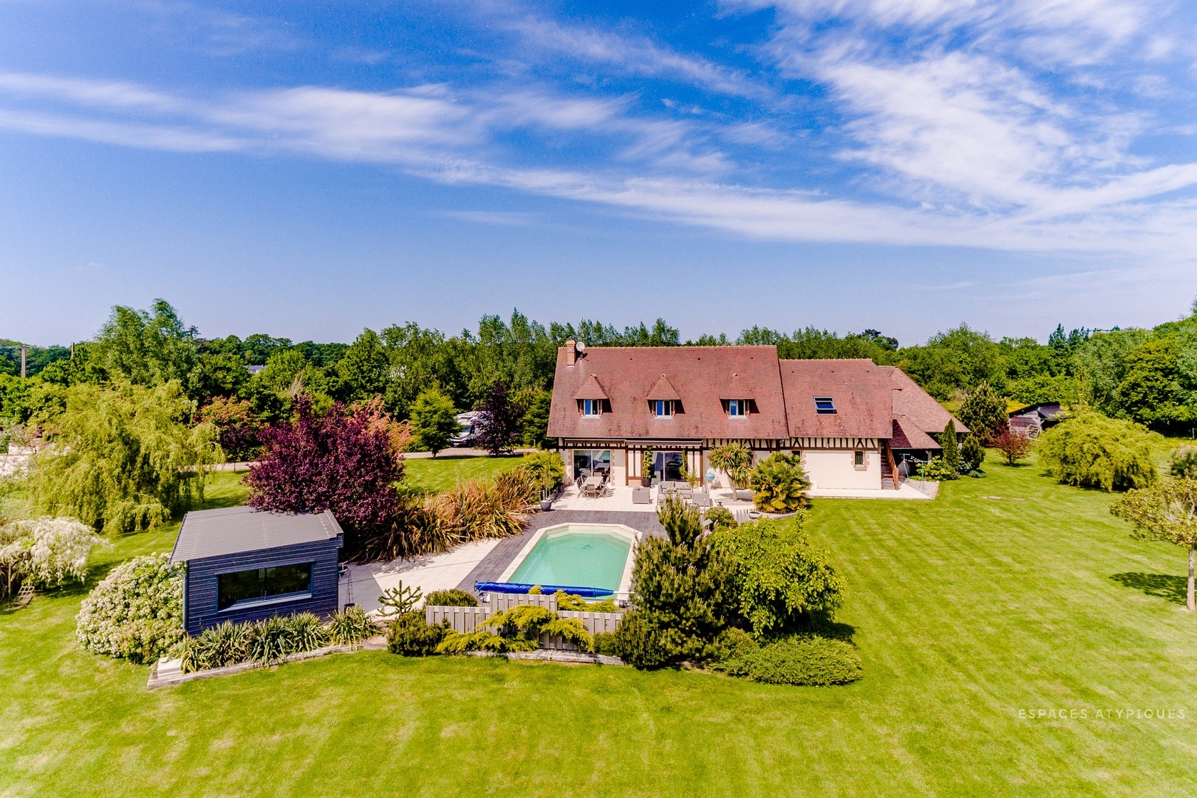 Une maison contemporaine en Normandie