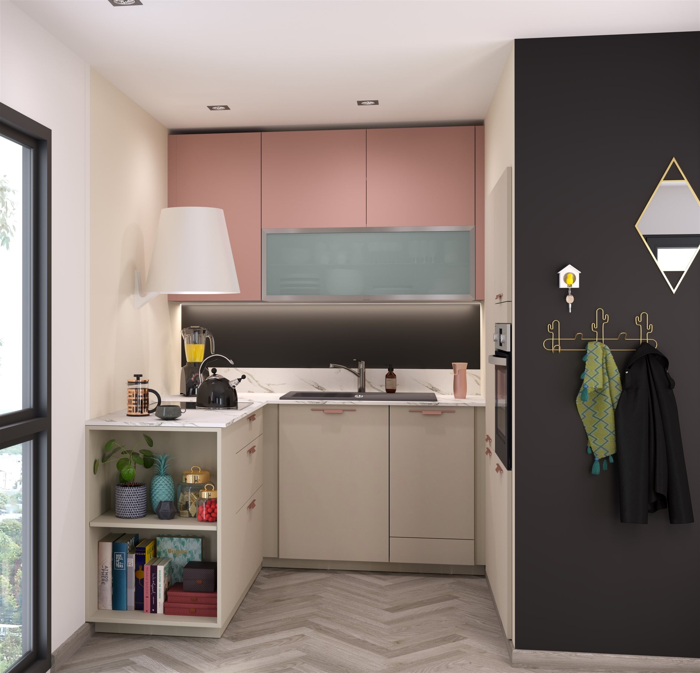 Comment Amenager Une Cuisine De 4m2 Comment aménager une petite cuisine? 4 exemples de 2m2 à 6m2 en photos