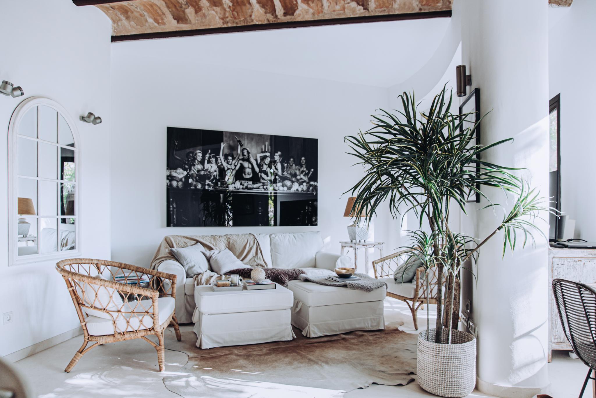 Décoration douce pour un appartement sur une île