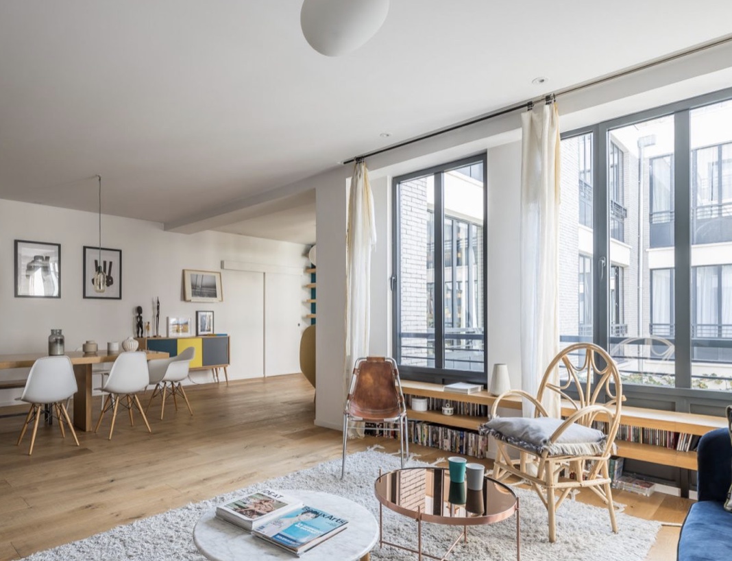 Un appartement familial et coloré à Paris
