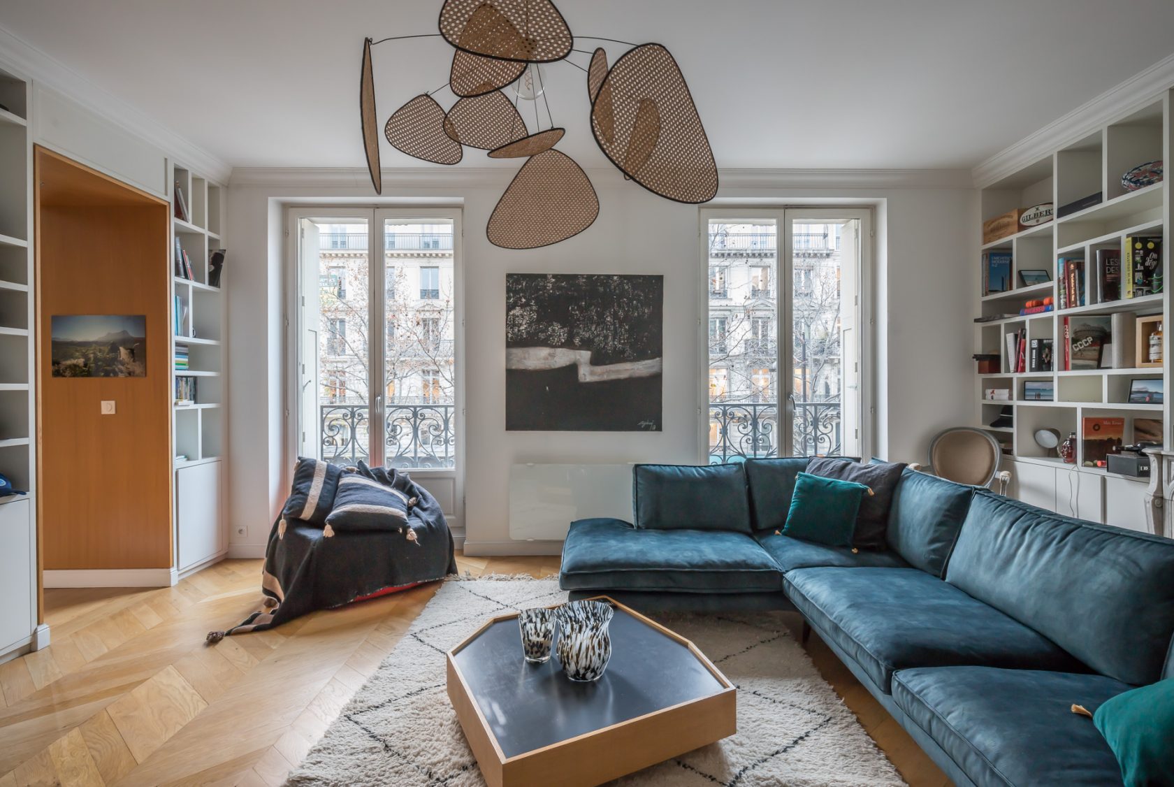 La rénovation d'un typique appartement haussmannien à Paris