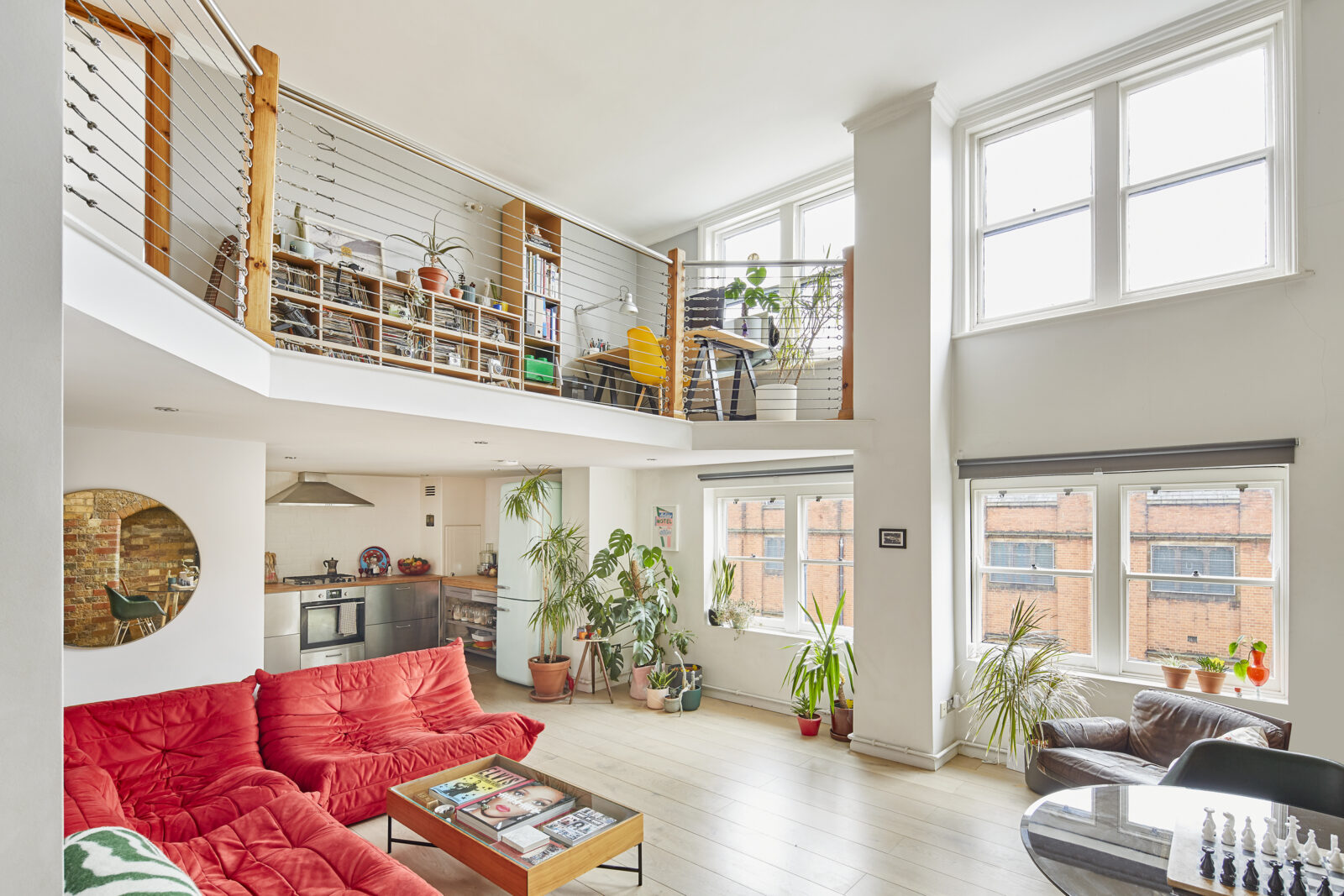 Un authentique loft en duplex à Londres