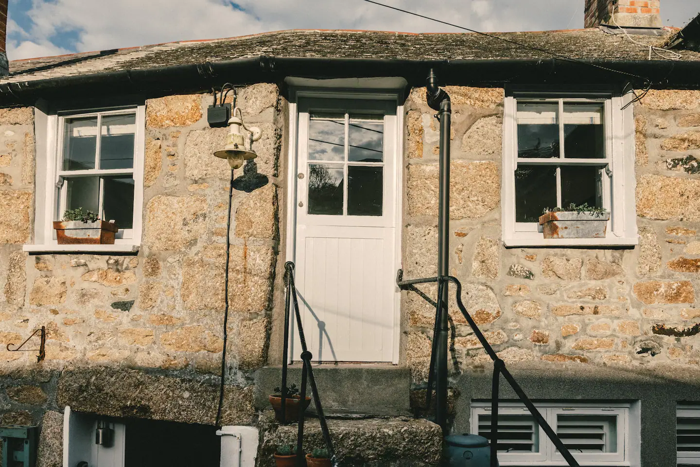 façade cottage Cornouailles
