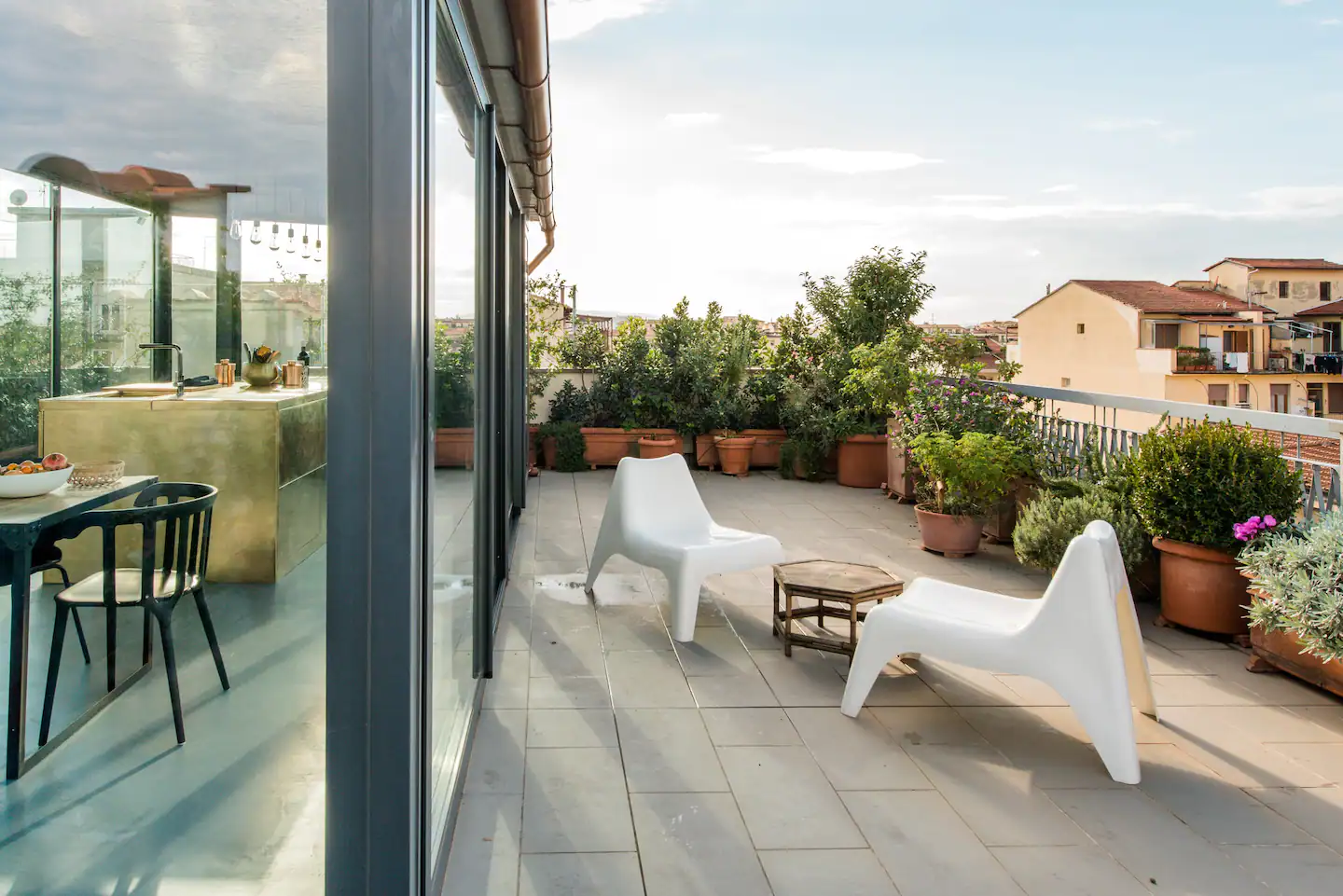 terrasse appartement Florence