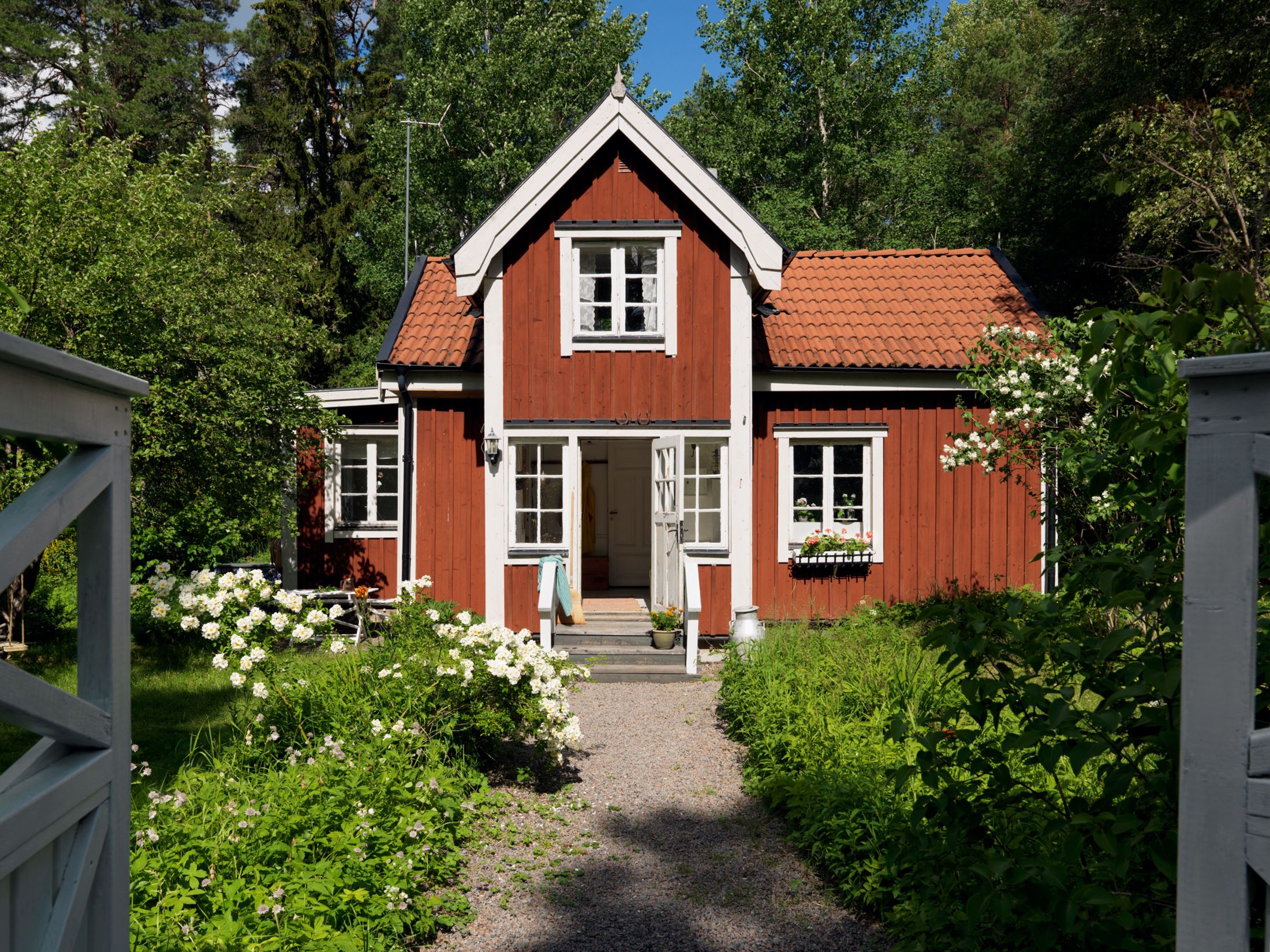 façade maison suédoise