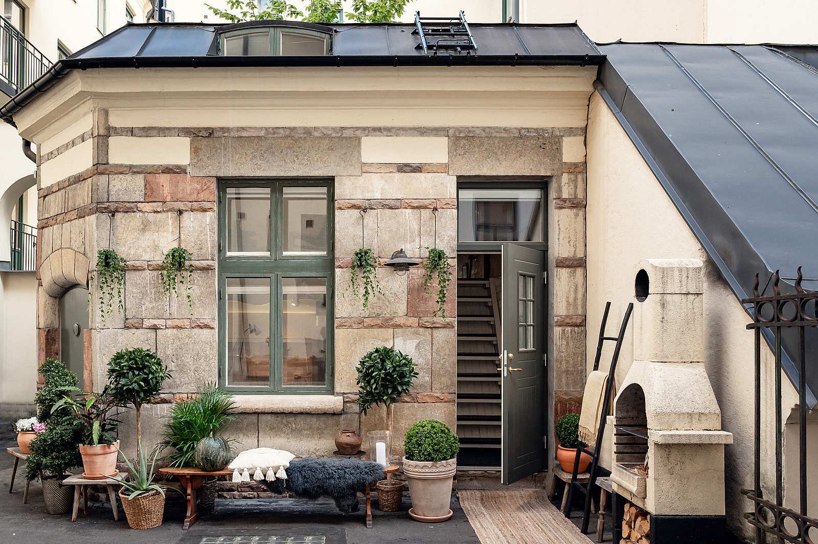 Une mini maison de ville de 37m2 à la charmante façade
