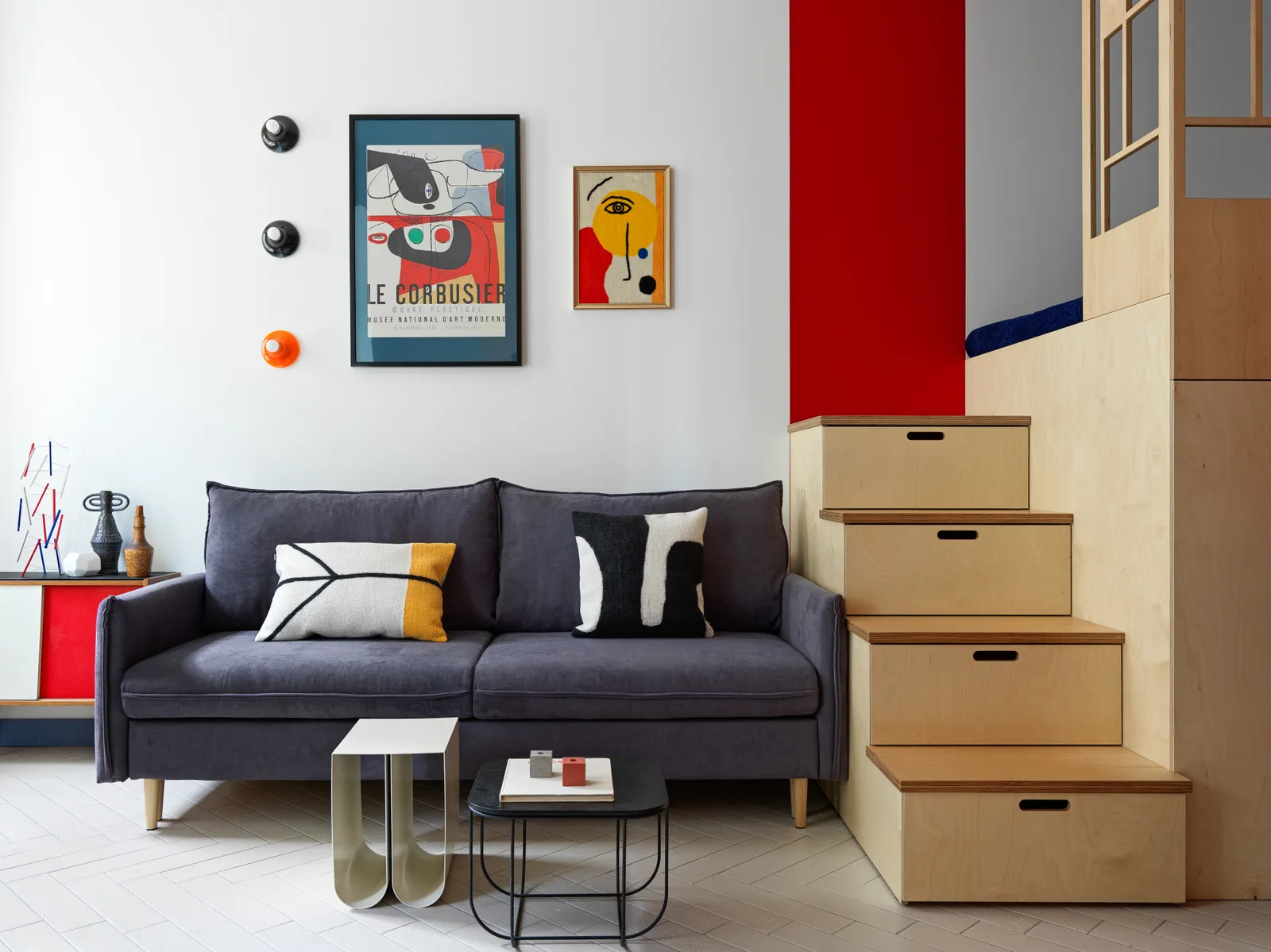 Aménager Un Salon Cuisine De 27m2 Aménager un studio de 27m2 avec un coin chambre séparé