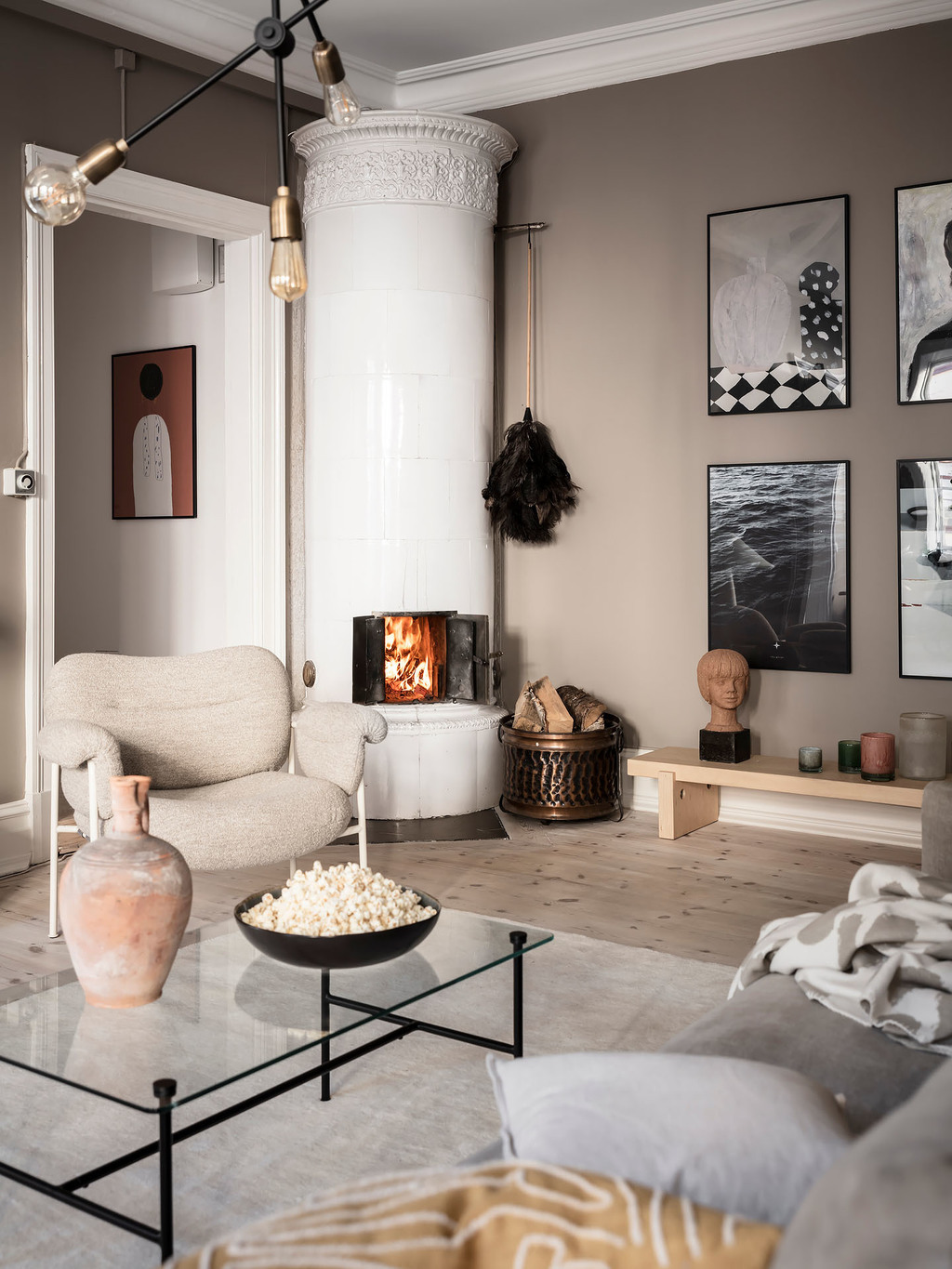 salon décoration contemporaine scandinave