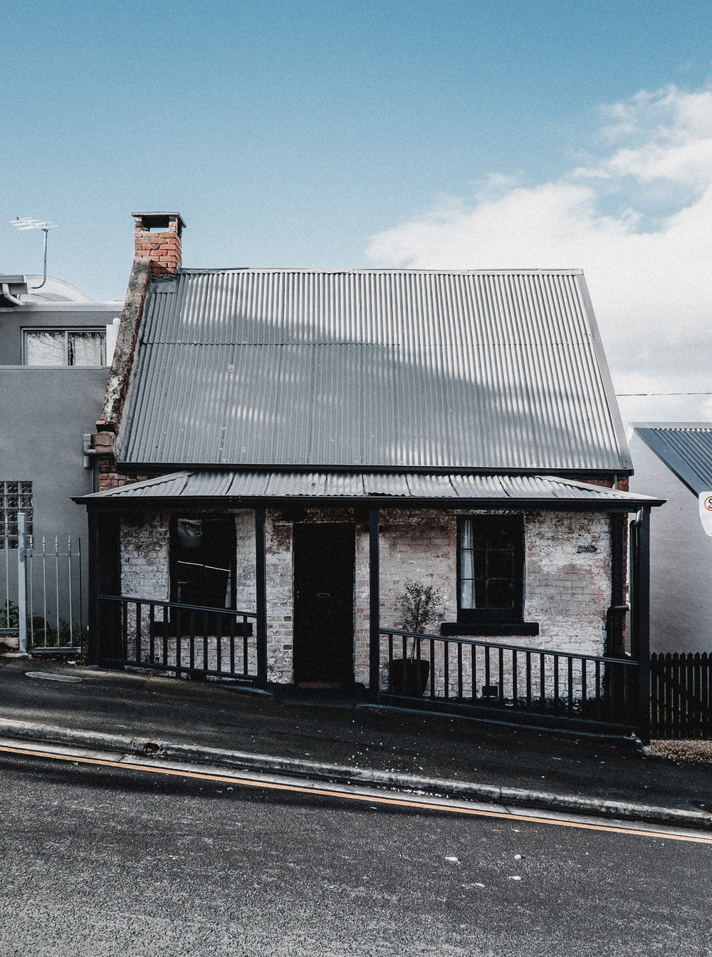 façade maison ancienne Tasmanie
