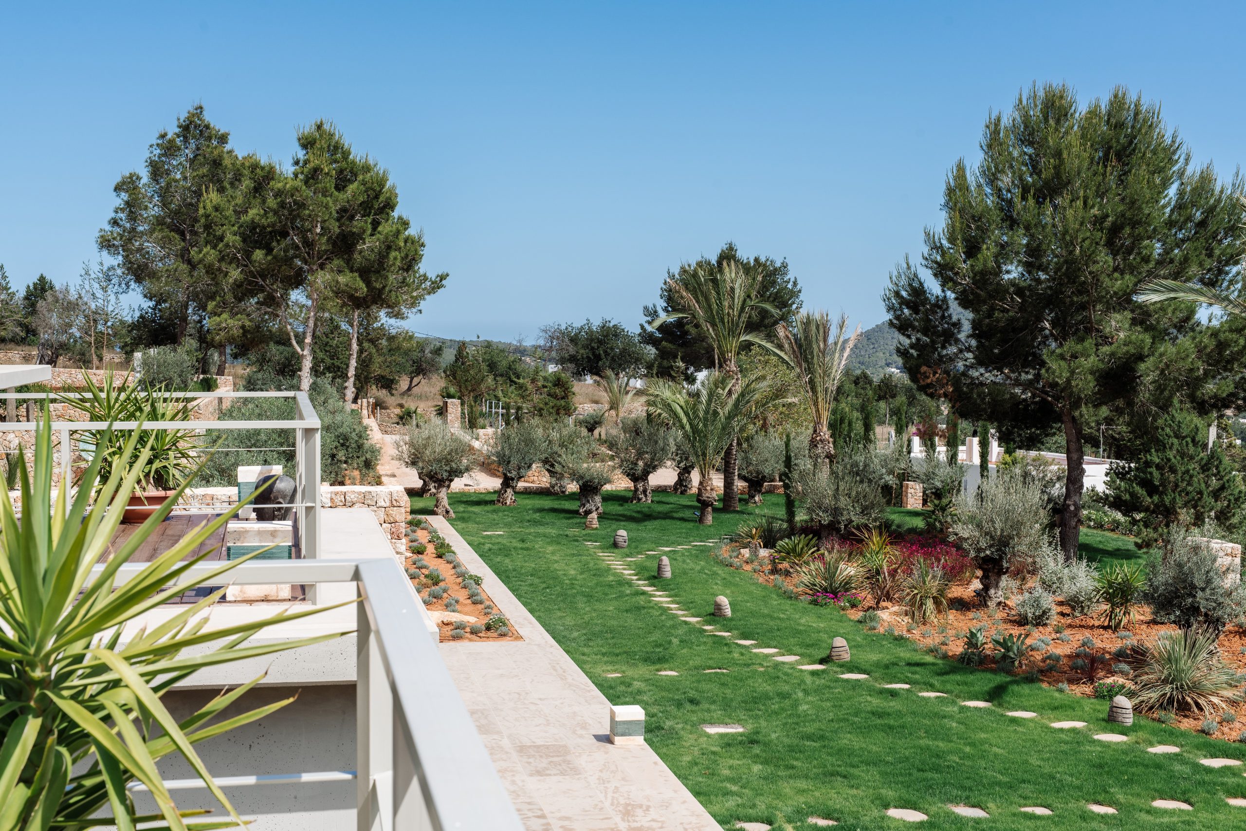 terrassd maison d'architecte Ibiza