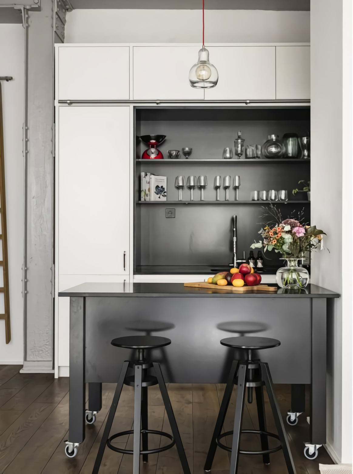 Cocina de estilo industrial