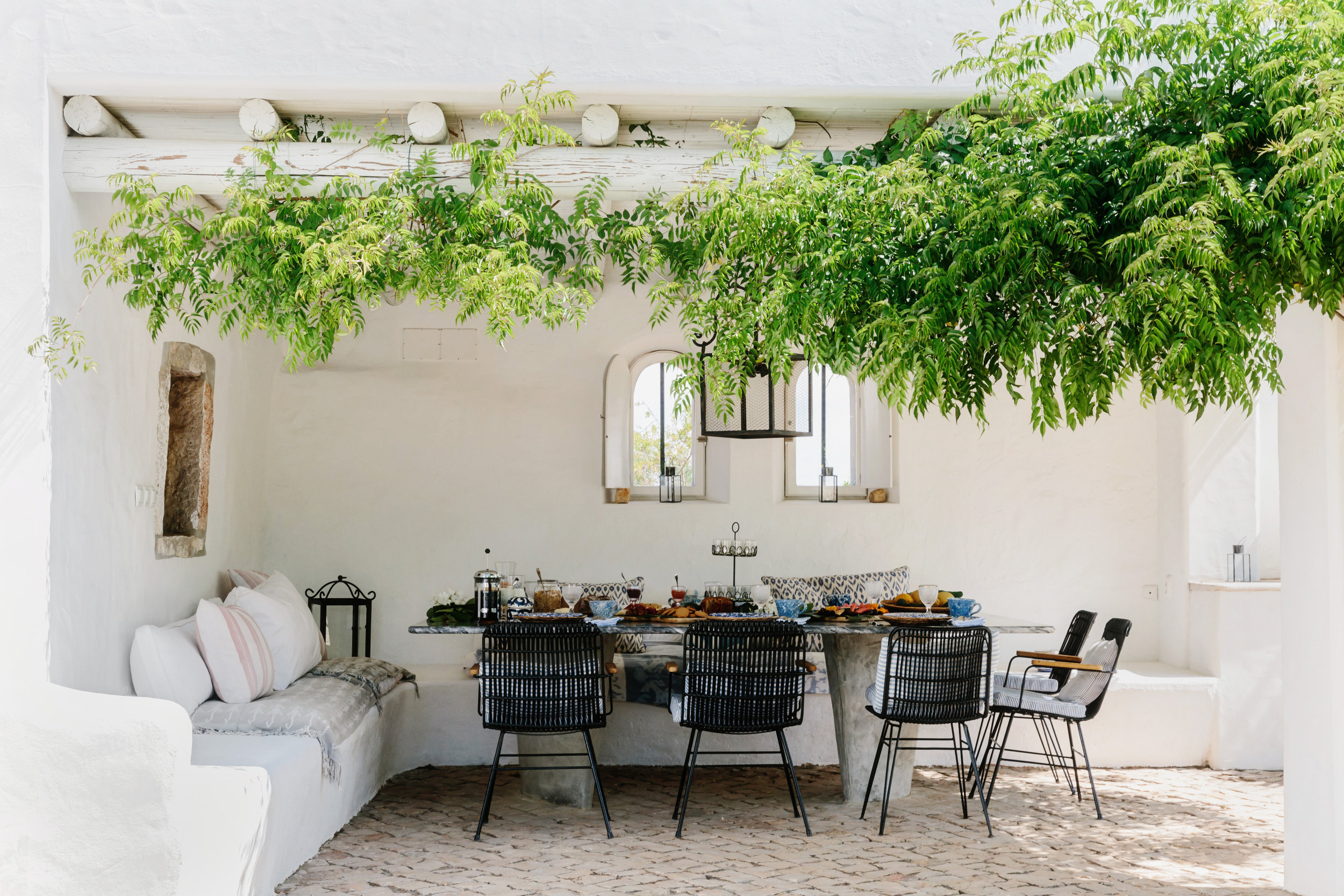 terrasse maison de campagne Algarve