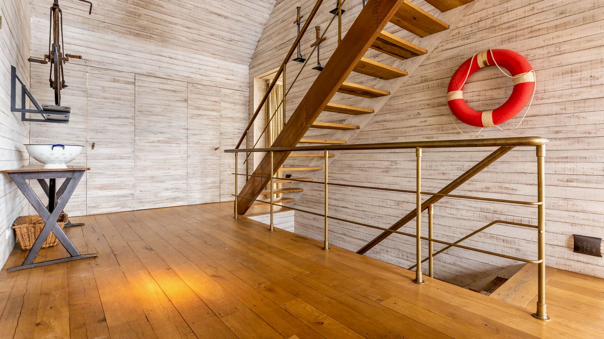 escalier bois maison en bois
