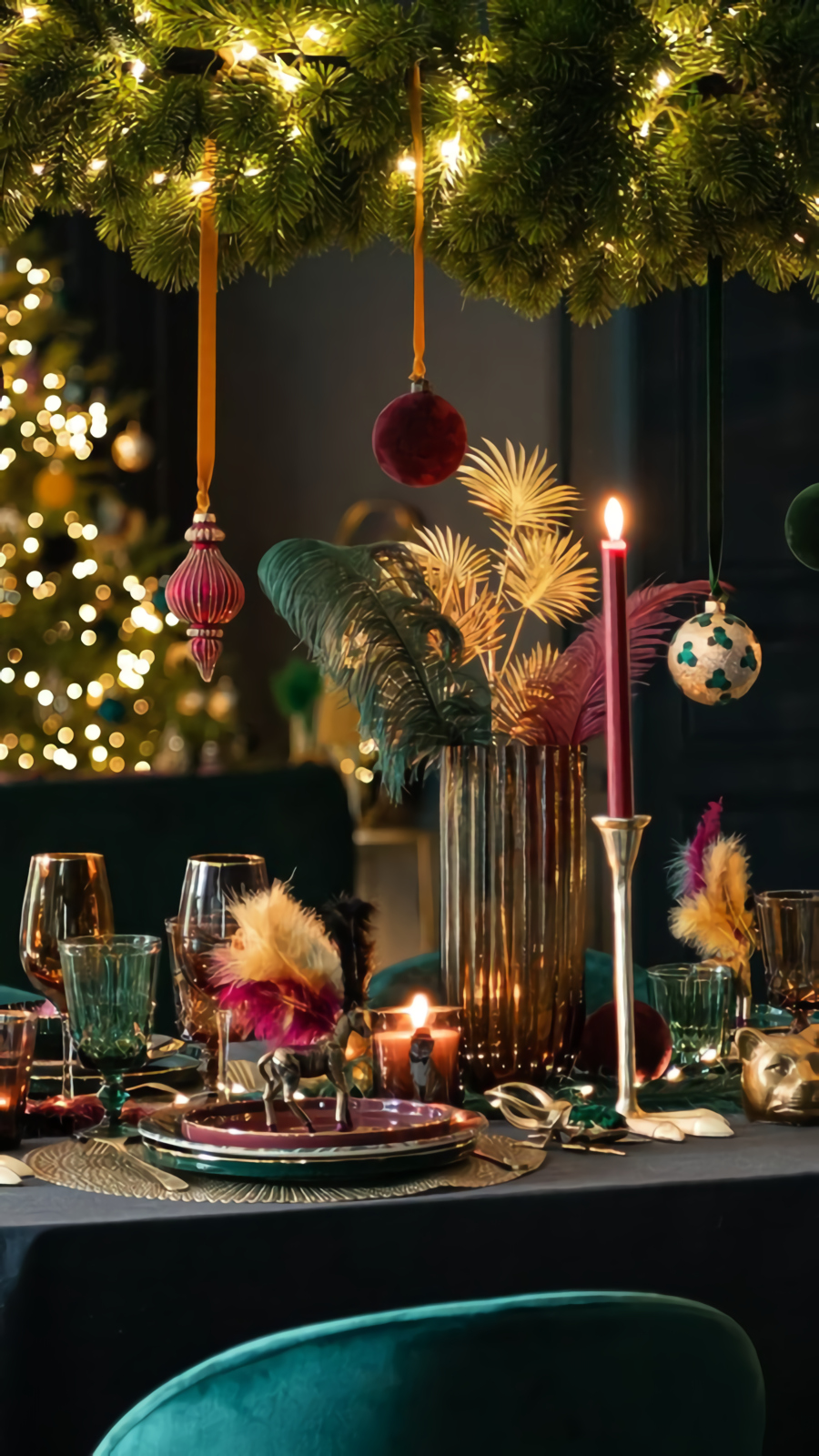table décoration fêtes 2021