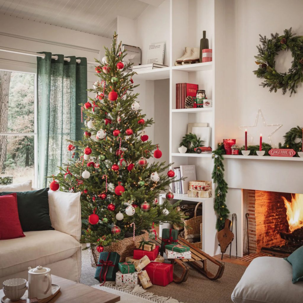Lot Déco Noël Maisons Du Monde 13 Pièces – Rouge, Vert, Blanc – NEUF