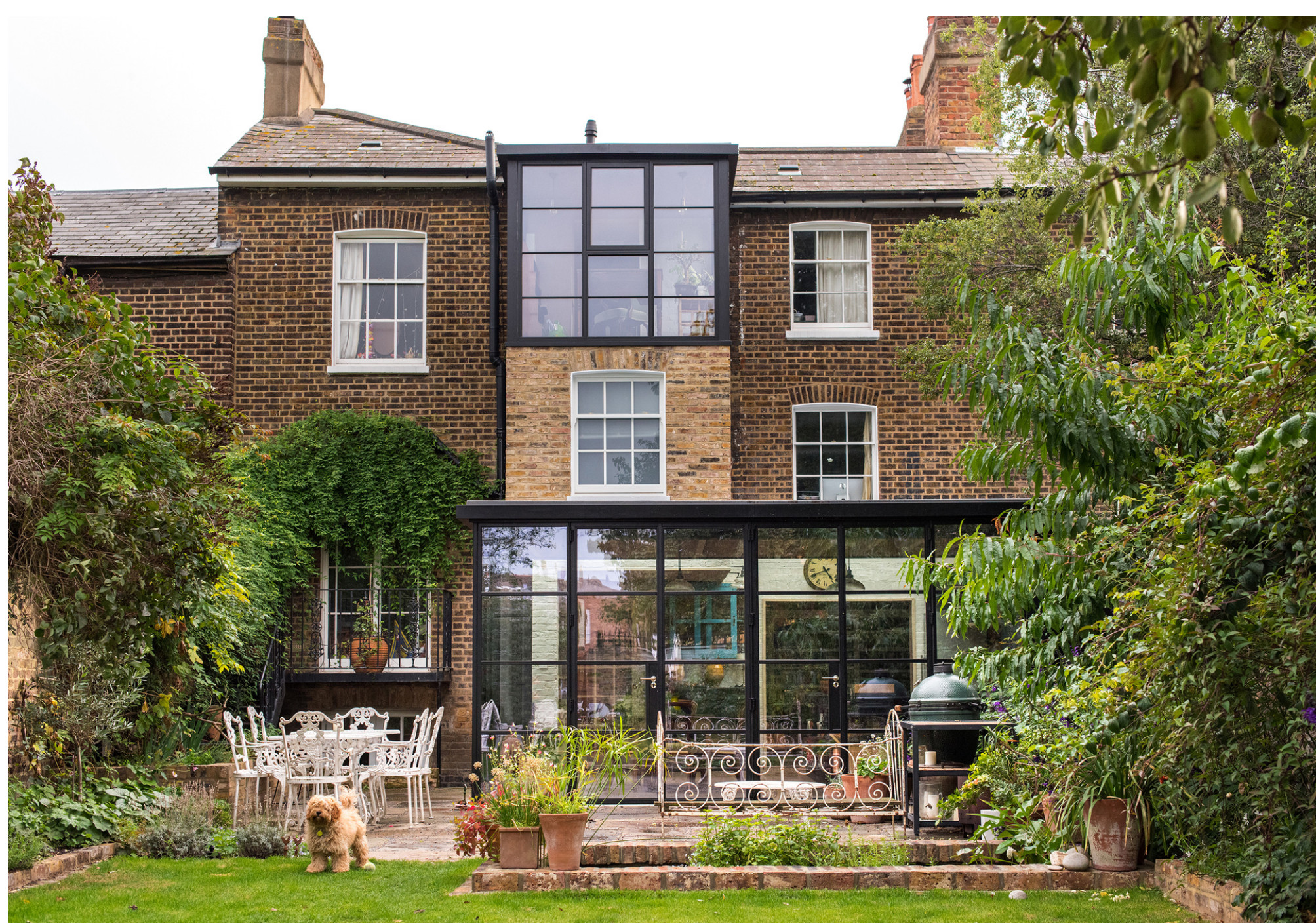 extension maison avec veranda en Angleterre