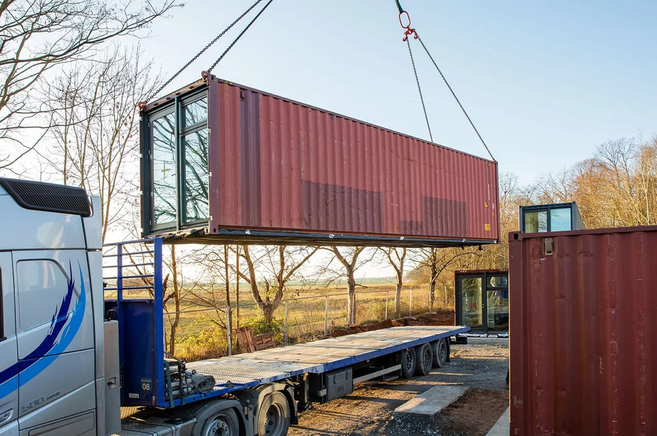 Un mini appartement container de 26m2 très confortable ça vous tente?
