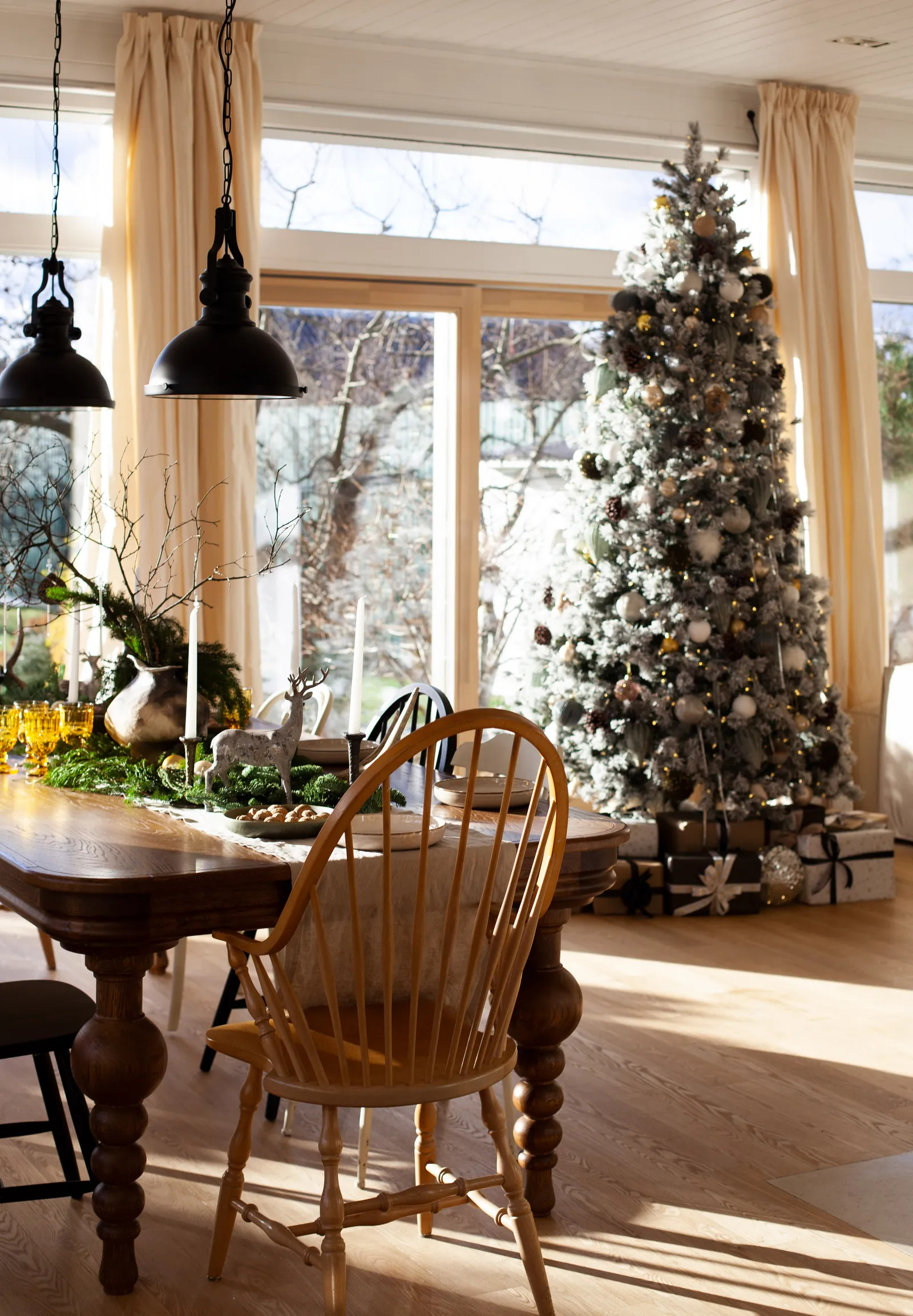 salon décoration Noël