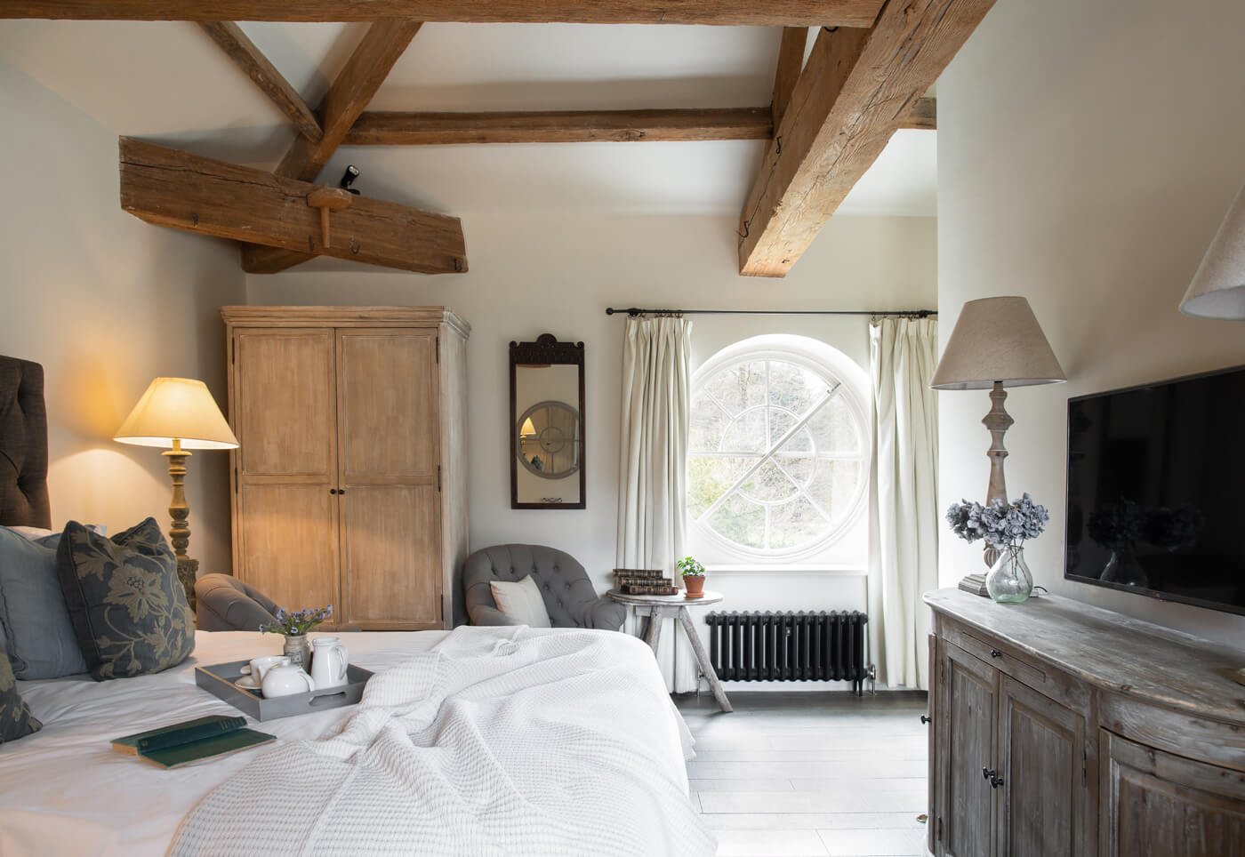 Des cottages familiaux à la décoration élégante et rustique chic