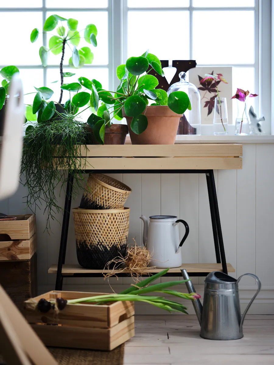 console IKEA pour plantes