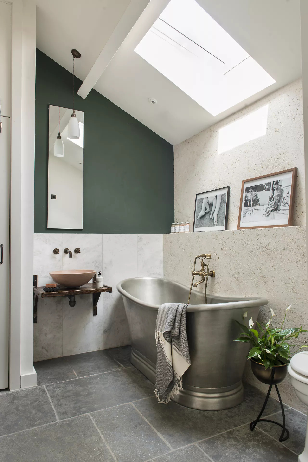 salle de bain décoration design vintage