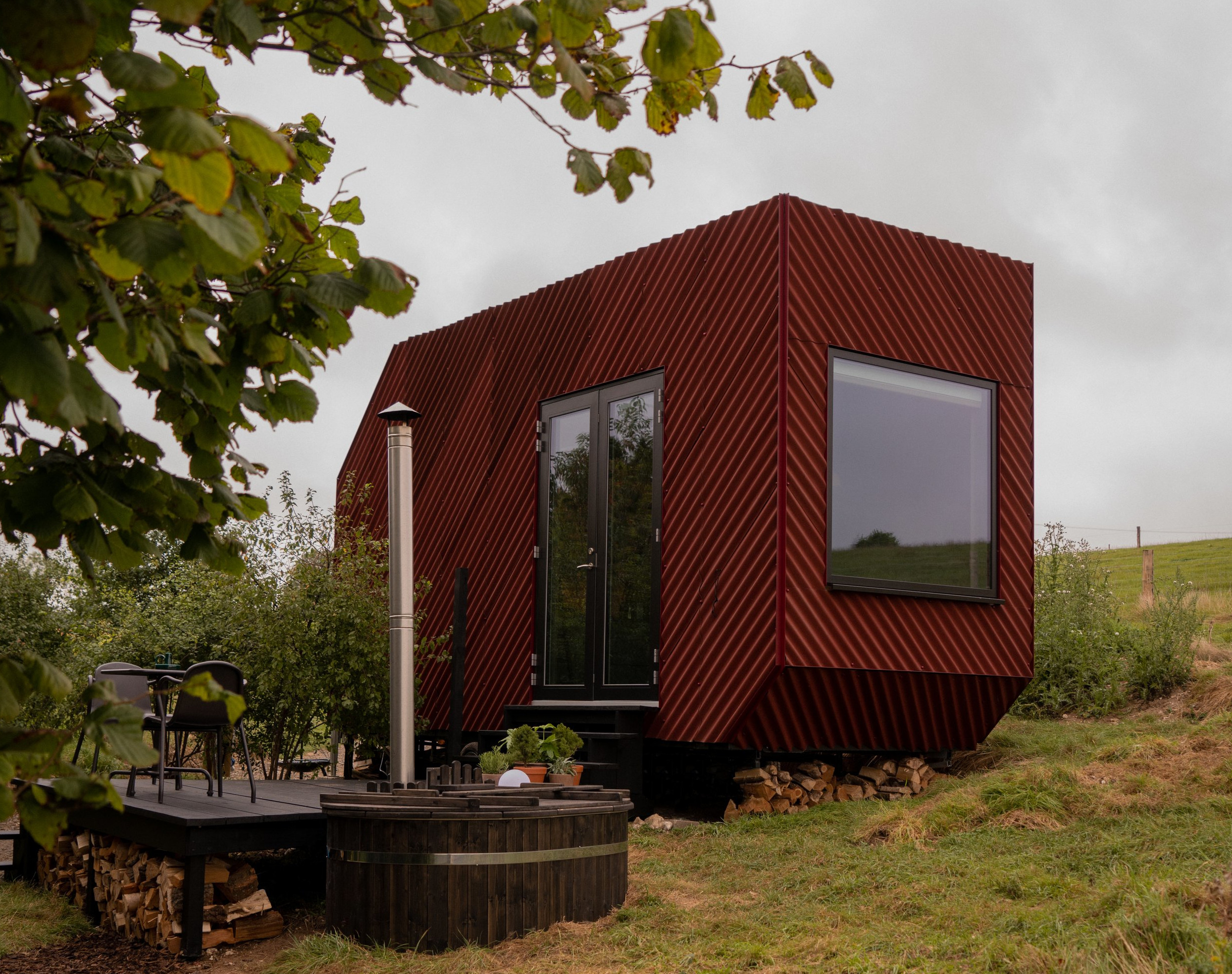 Une mini maison réalisée en autoconstruction dans le Dorset