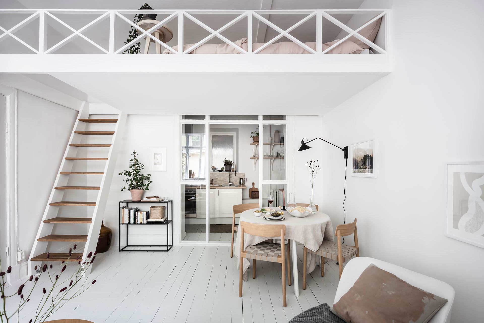 Un studio de 38m2 à l'aménagement astucieux et élégant