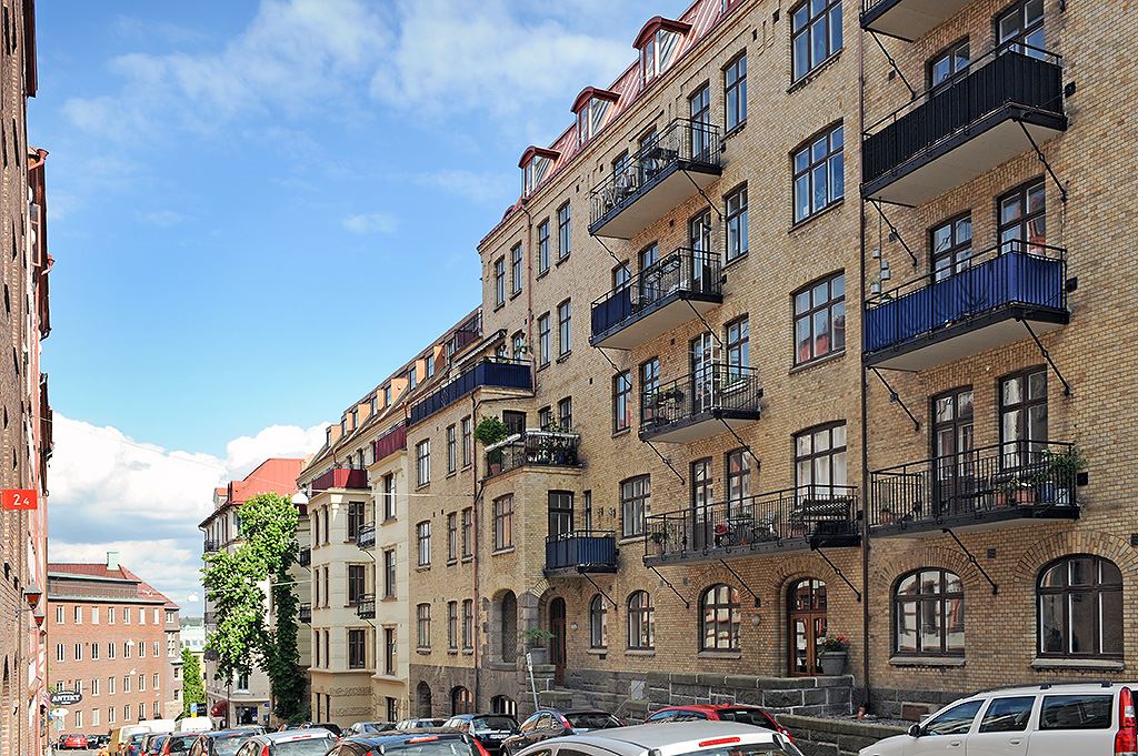 façade immeuble Suède