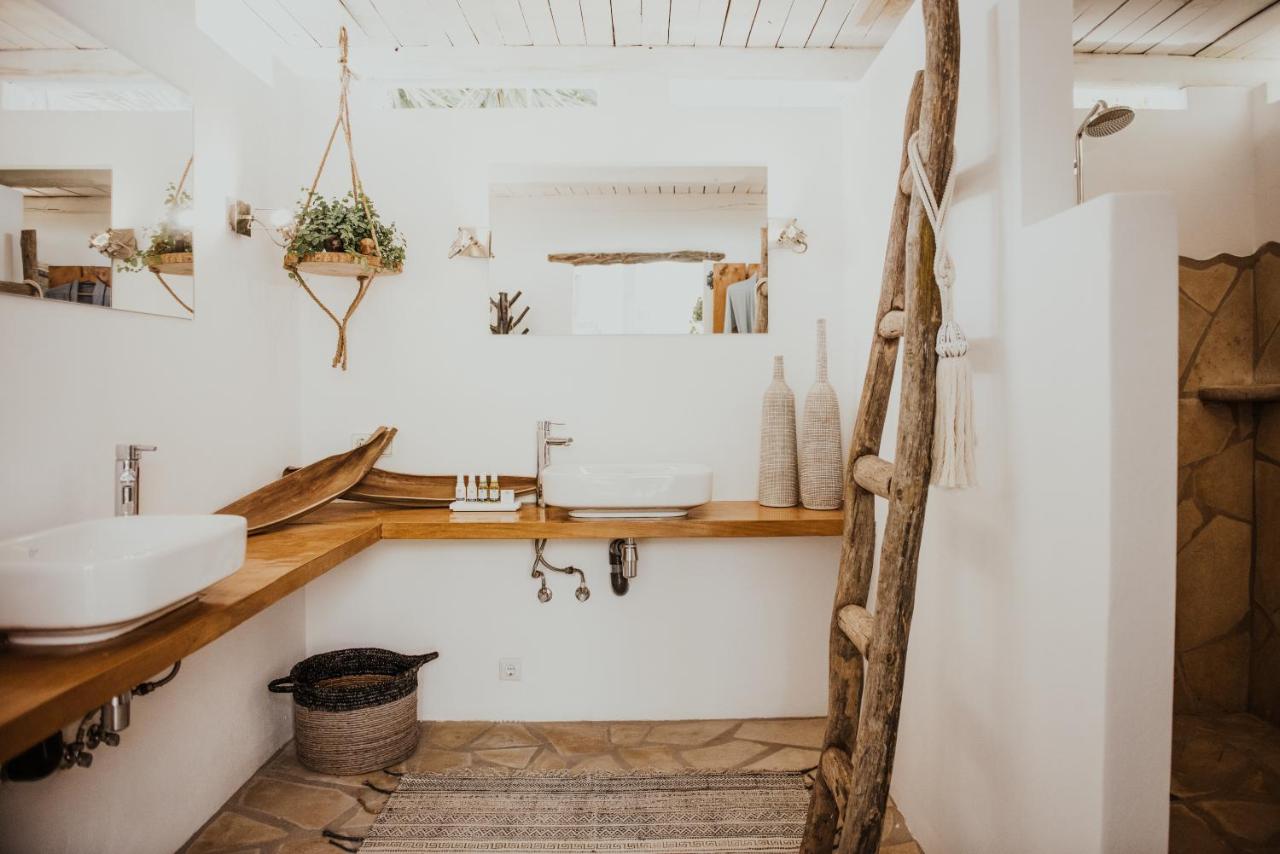 salle de bain ancienne ferme rénovée Ibiza