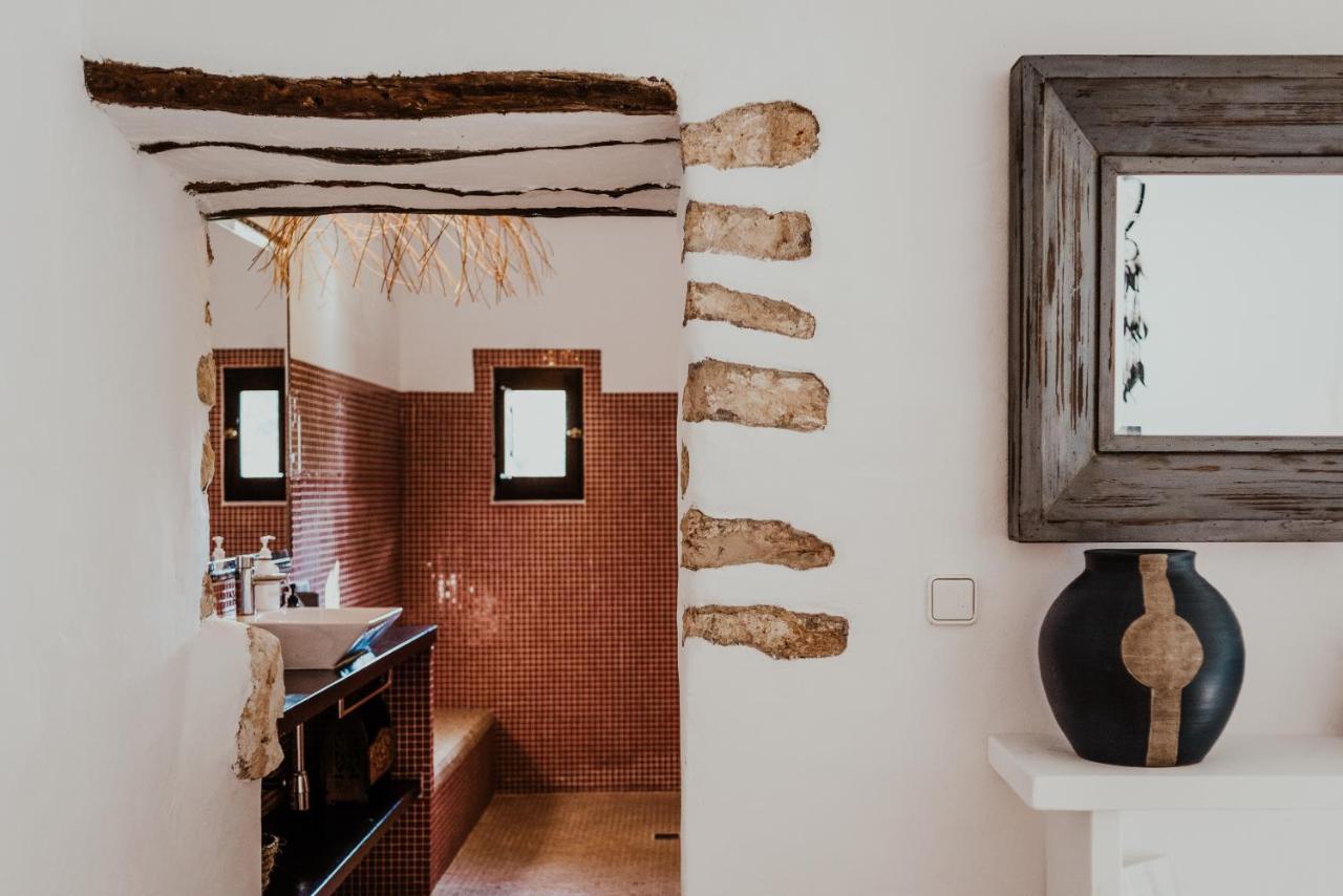 salle de bain ancienne ferme rénovée Ibiza