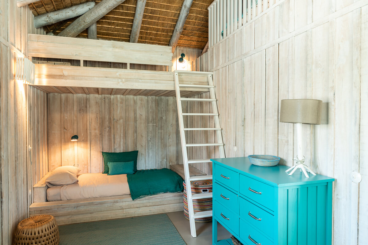chambre enfant décoration rustique chic