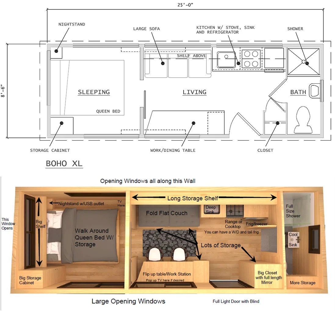 plan IKEA tiny house
