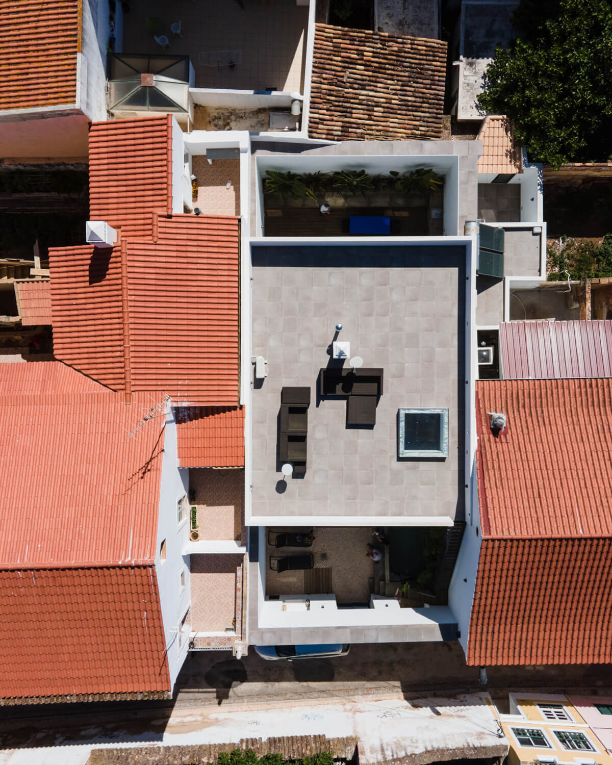 toit terrasse maison architecte