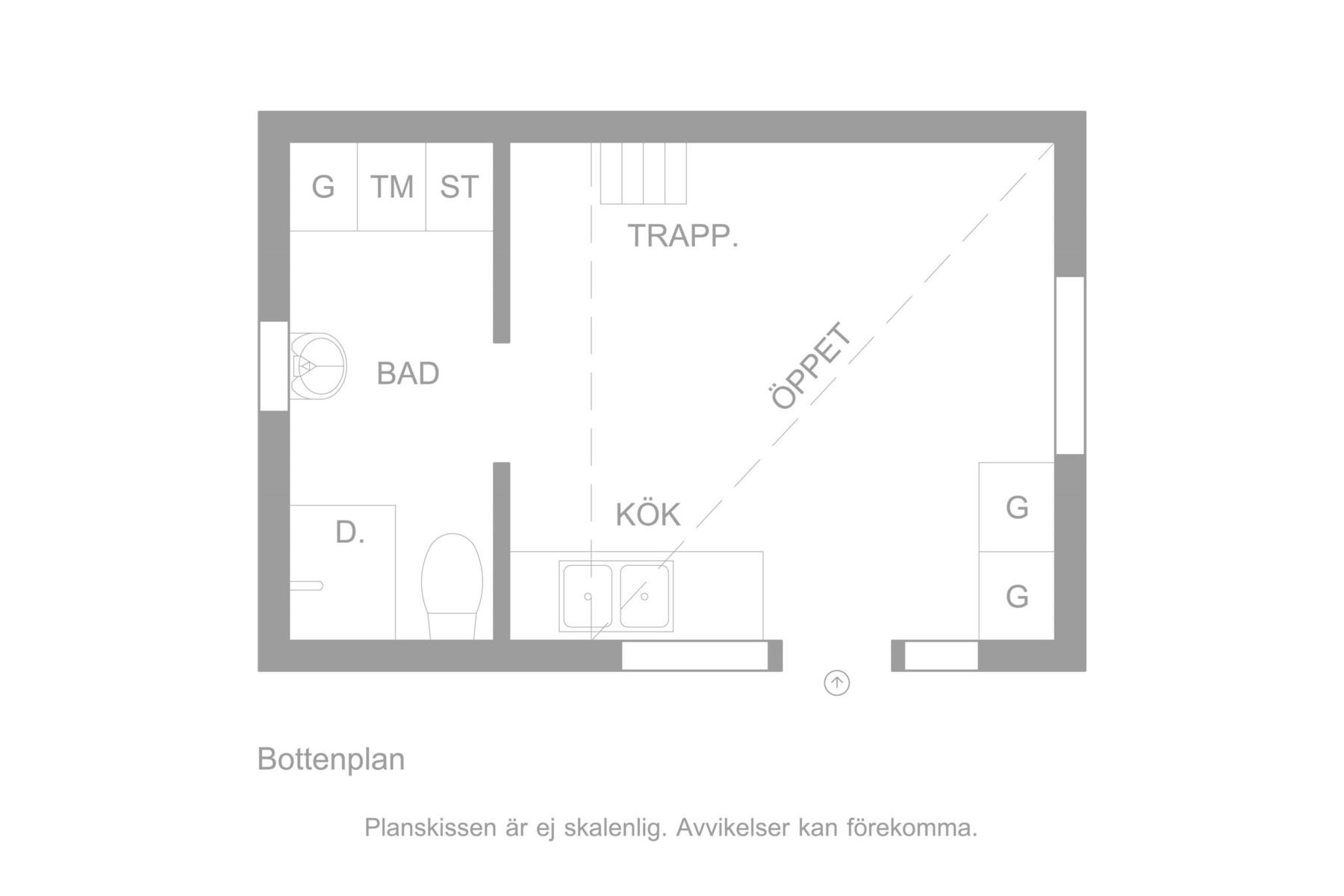 plan mini maison 21m2