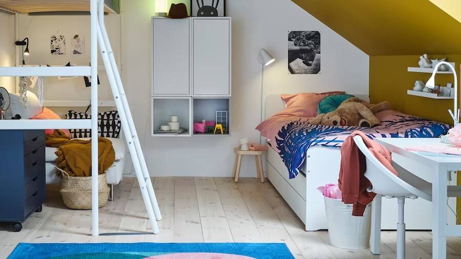IKEA lit et chambre d'adolescent 