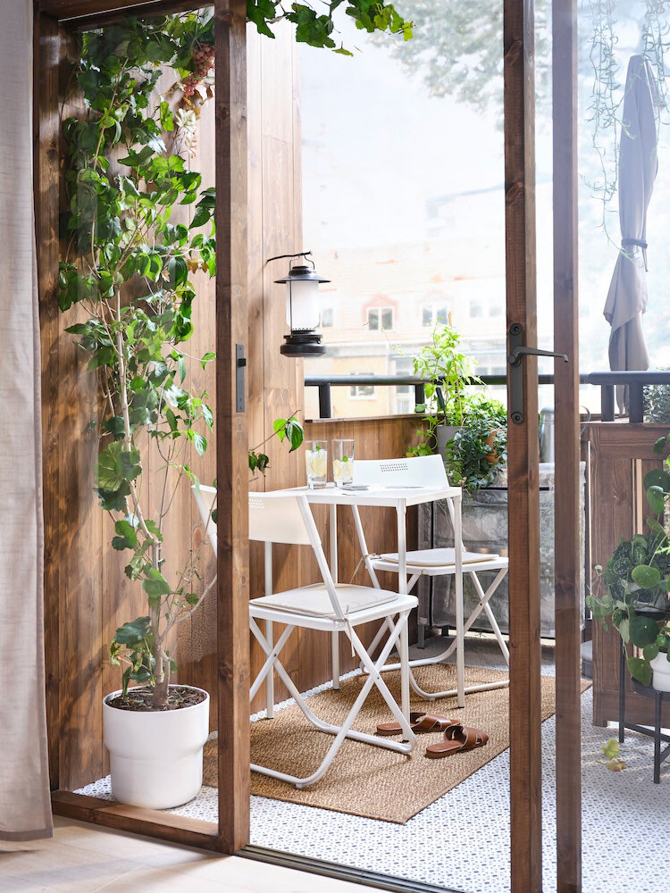 IKEA aménagement balcon