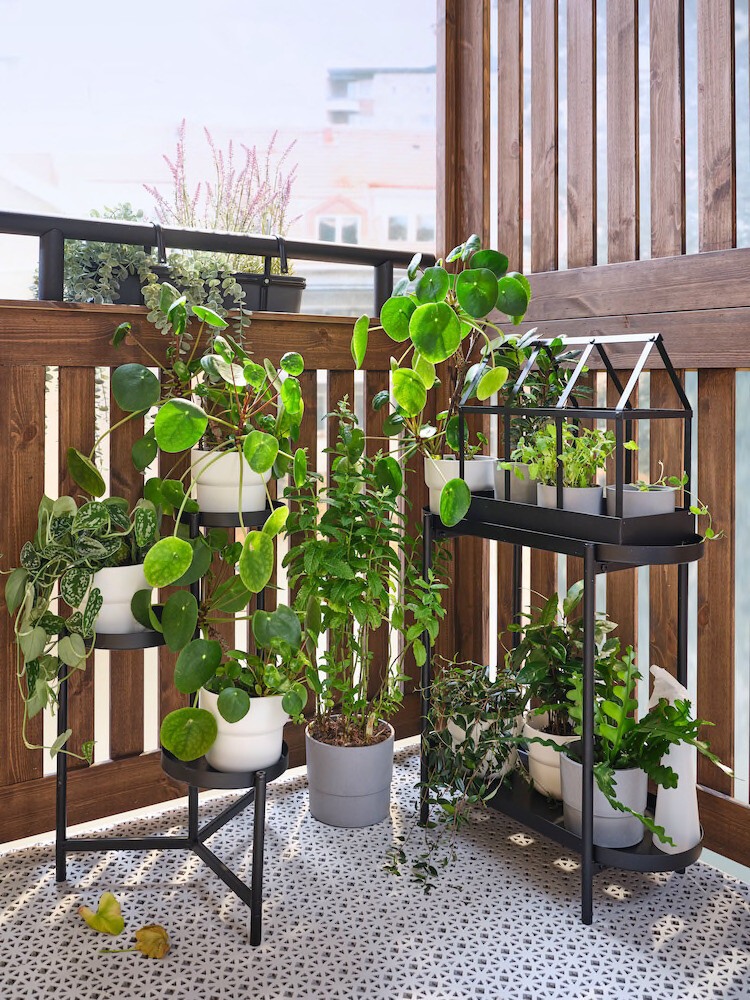 jardinière et porte plantes balcon
