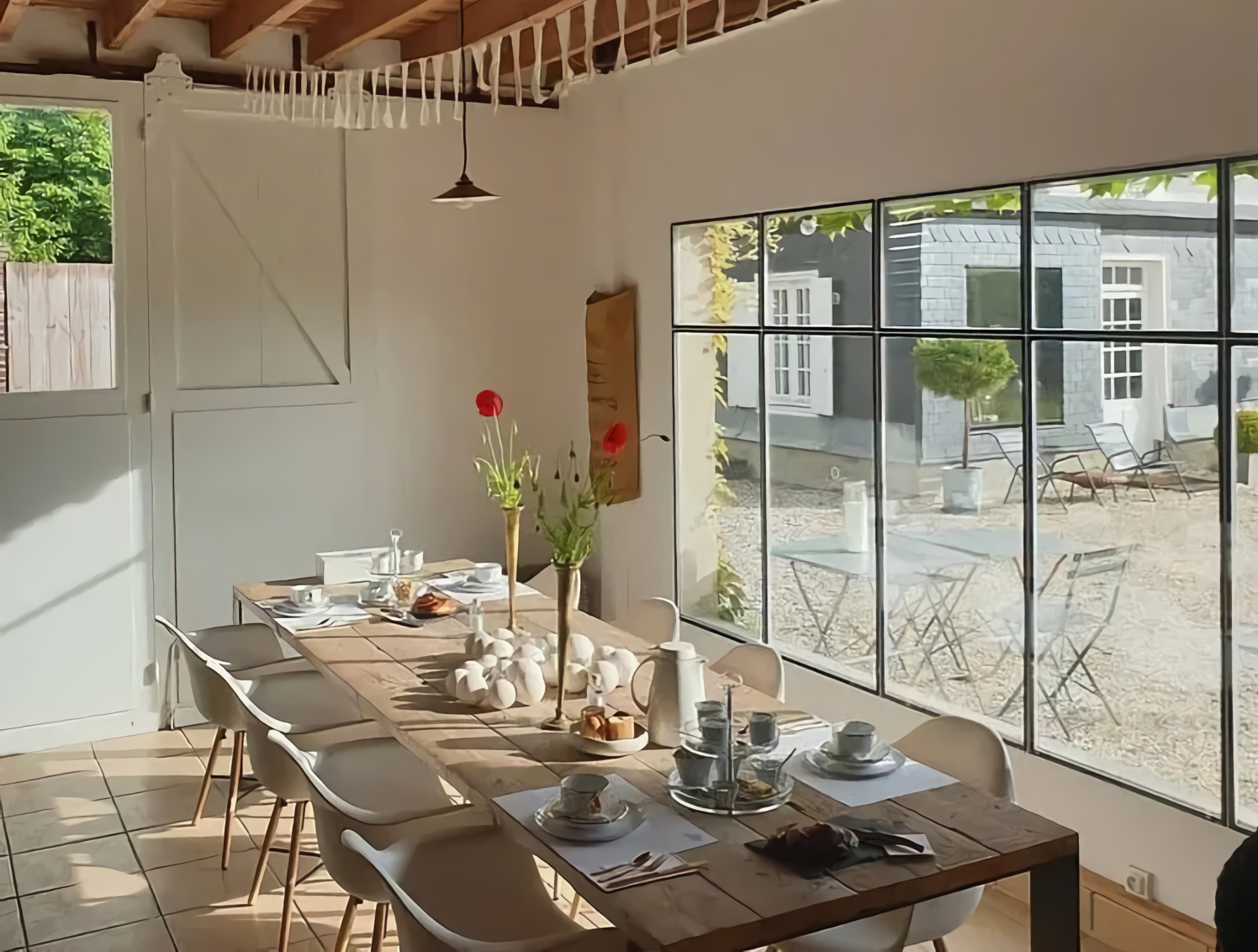 White home with natural tones