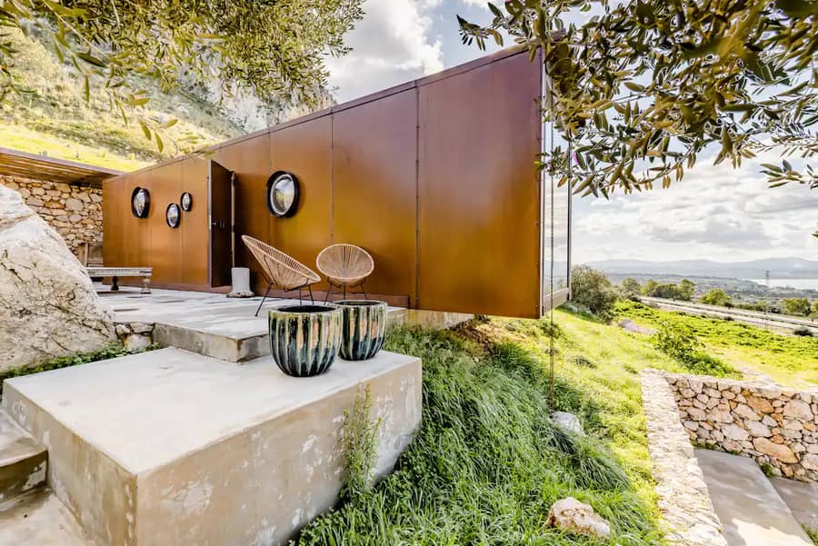 Une maison container ultra-moderne à découvrir en Sicile
